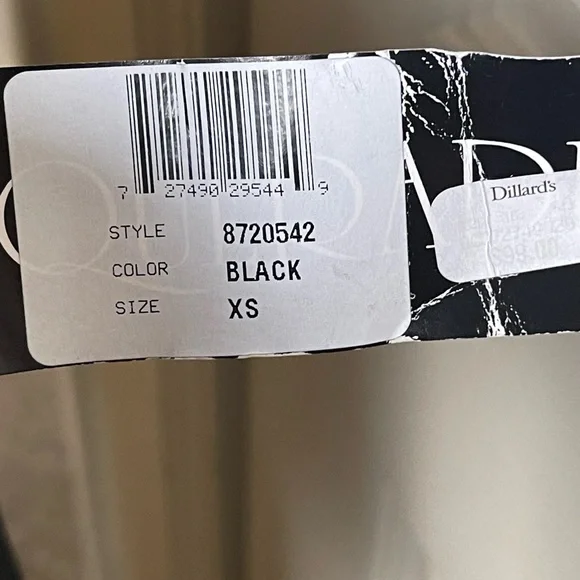 Masquerade Sequin Slit Maxi Dress Size XS Dillard’s NWT - Picture 6 of 10